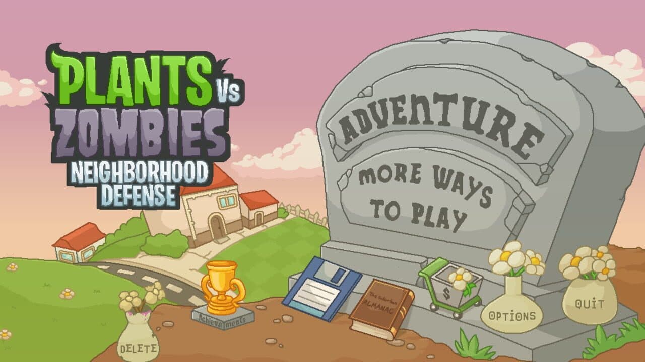 Plants vs Zombies: Neighborhood Defense screenshot 1