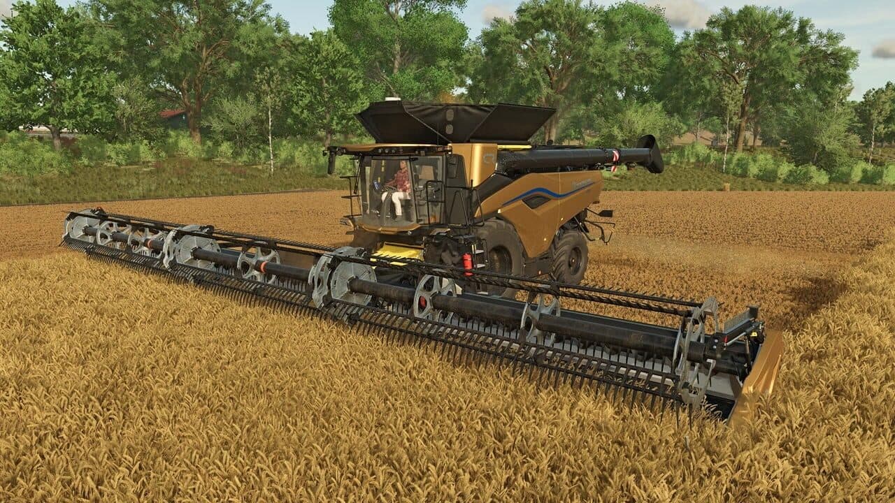 Farming Simulator 25: New Holland CR11 Gold Edition screenshot 1