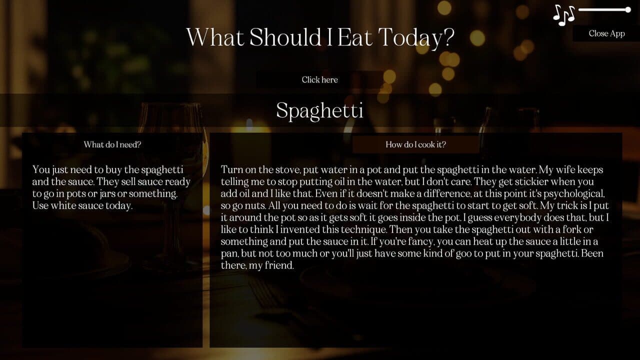What Should I Eat thumbnail 5