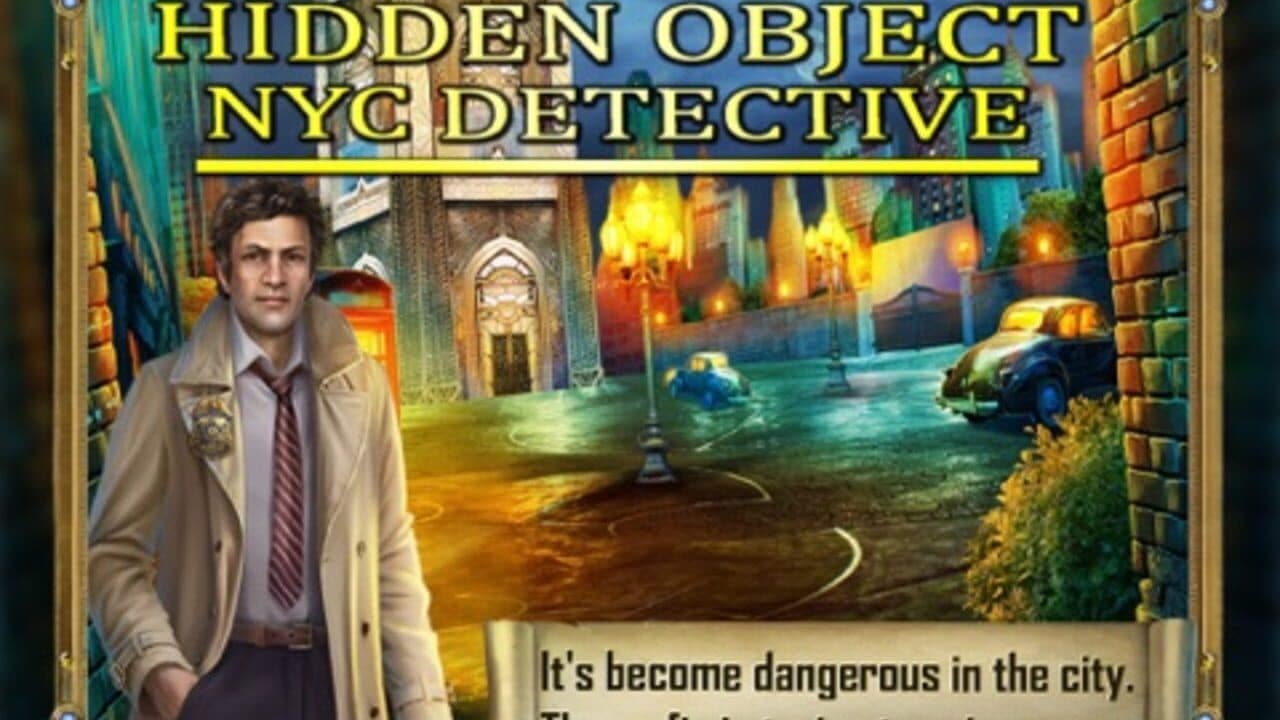 Hidden Object: NYC Detective Horror Story - Gold Version screenshot 1