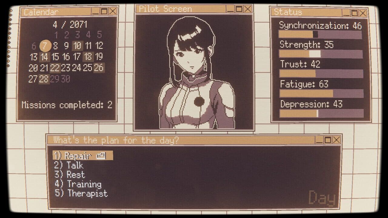 Valkyrie Iteration: Mecha Pilot Raising Pocket Simulator screenshot 1