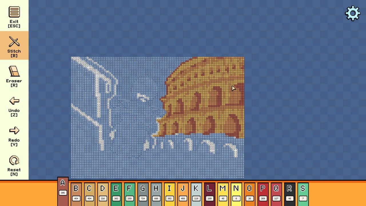 Pixel Cross Stitch: Color by Number - Vacations Pack screenshot 1