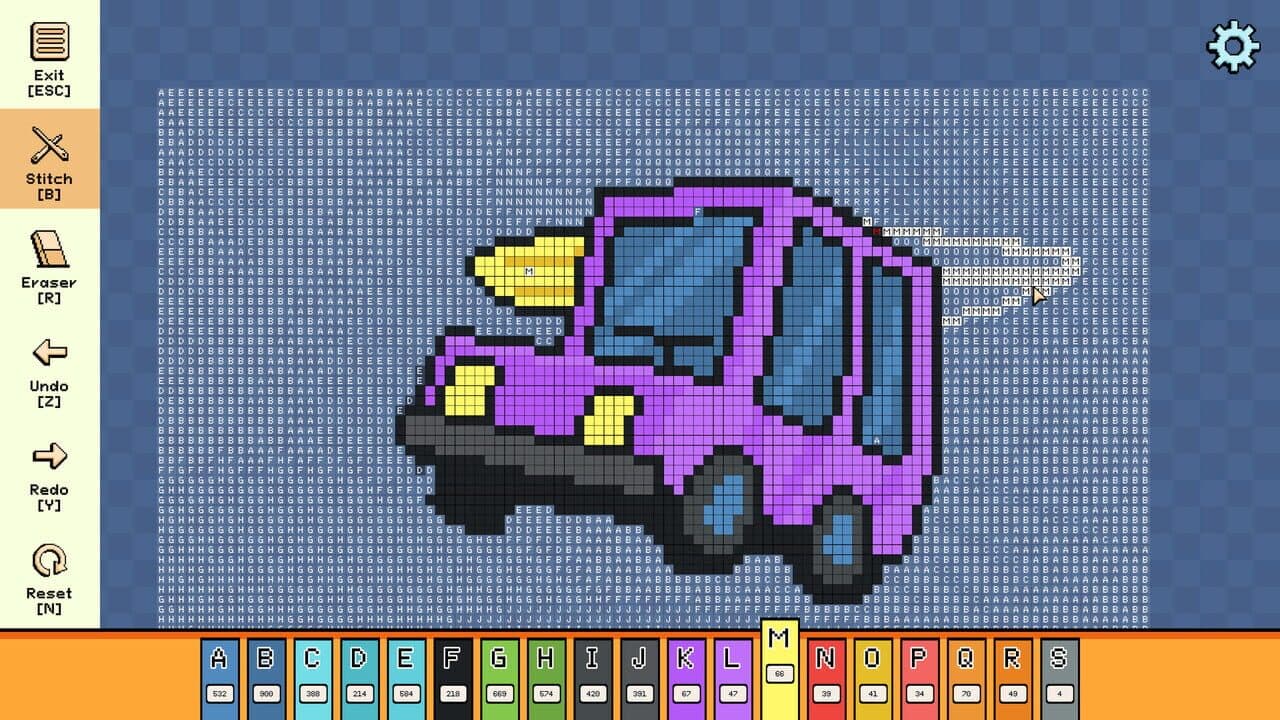 Pixel Cross Stitch: Color by Number - Vacations Pack thumbnail 3