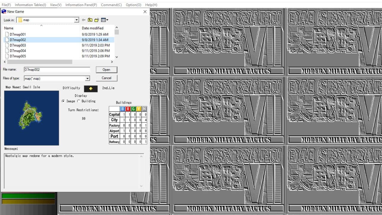 Daisenryaku VII screenshot 1