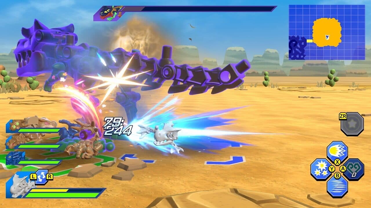 HoneHone Zaurus X: Chou Gattai! Build & Battle thumbnail 5
