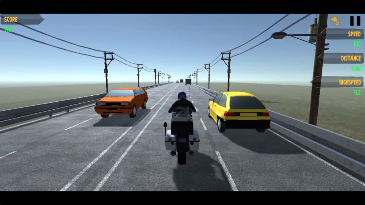 Crime Moto Racer screenshot 1