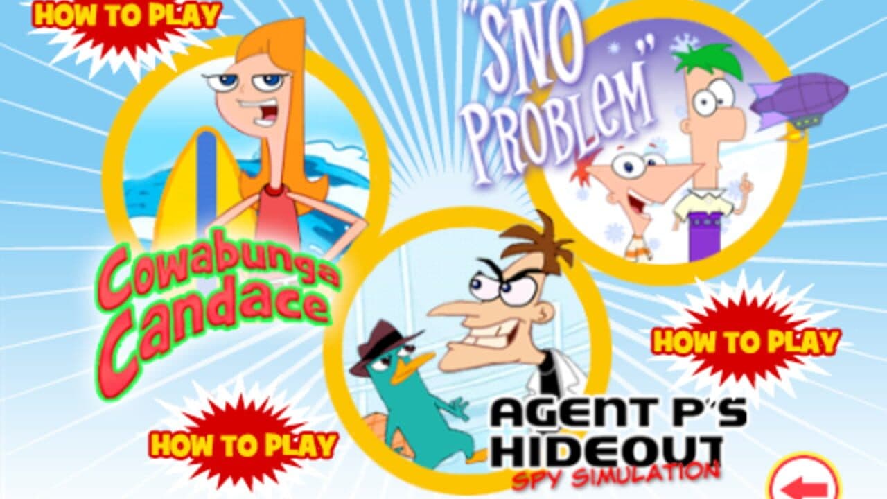 Phineas and Ferb Arcade screenshot 1