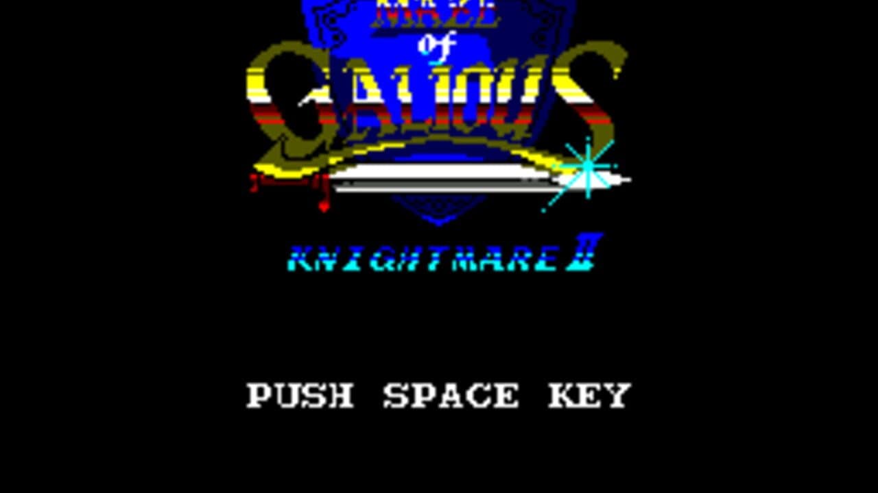 Knightmare II: The Maze of Galious screenshot 1