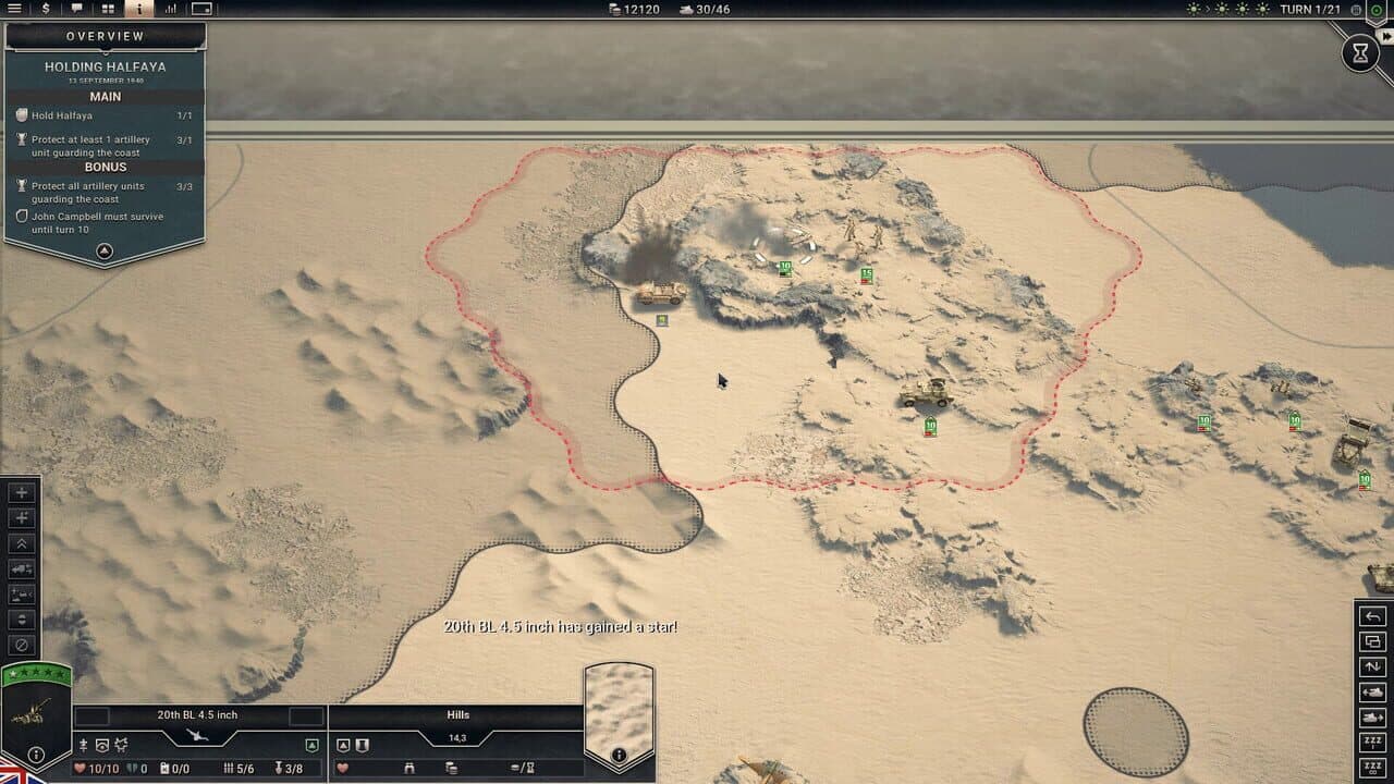 Panzer Corps 2: Frontlines - Cyrenaica screenshot 1