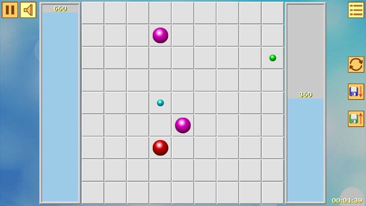 Lines of Balls screenshot 1