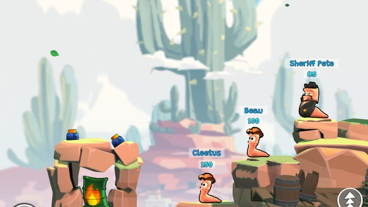 Worms Across Worlds screenshot 1
