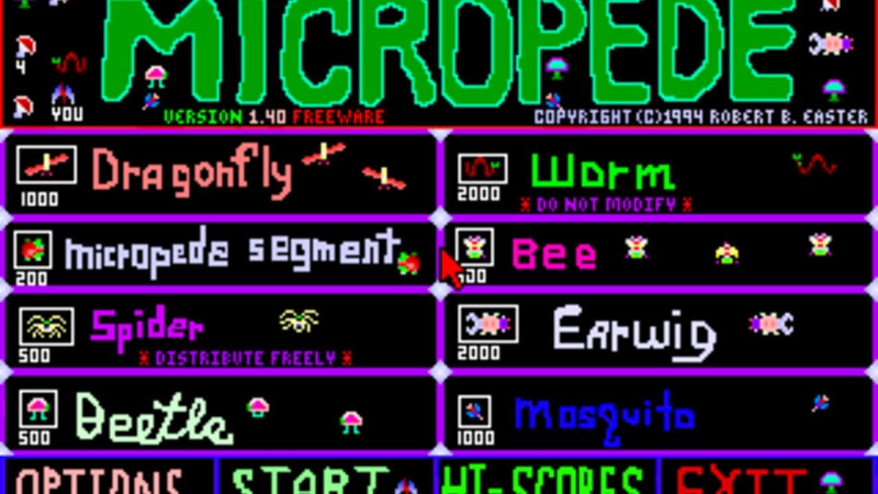 Micropede screenshot 1