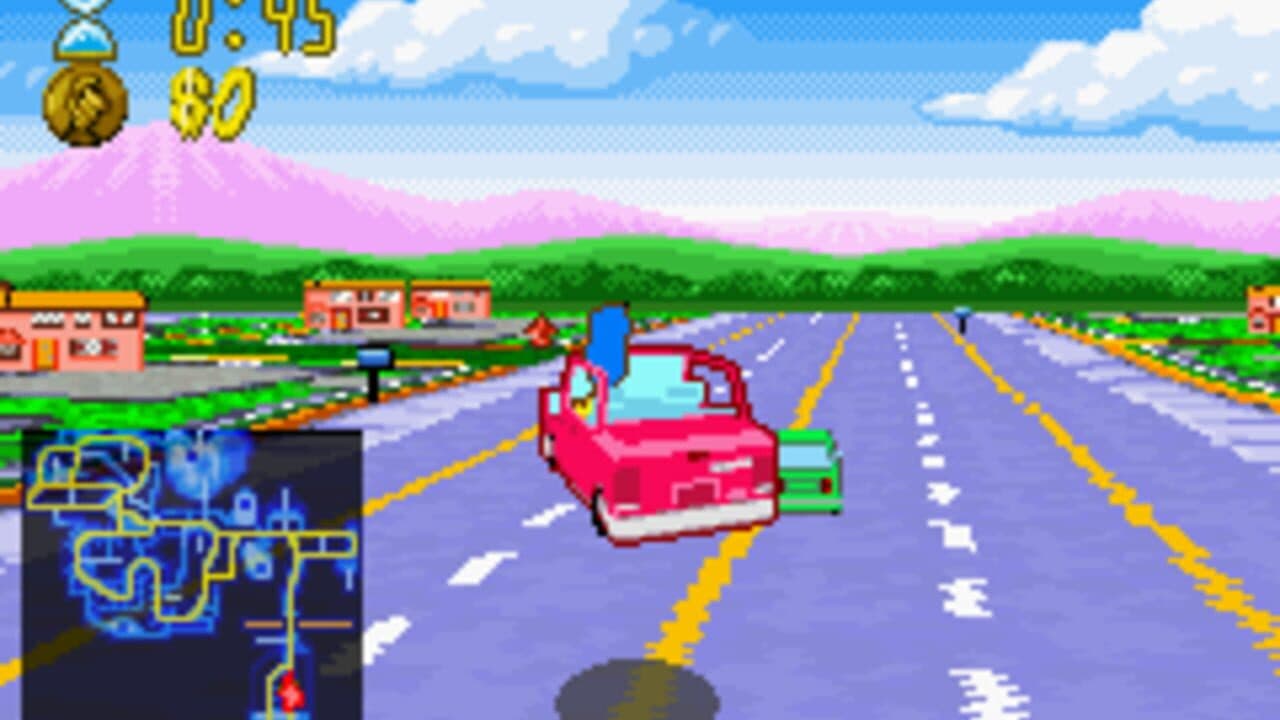 The Simpsons: Road Rage screenshot 1