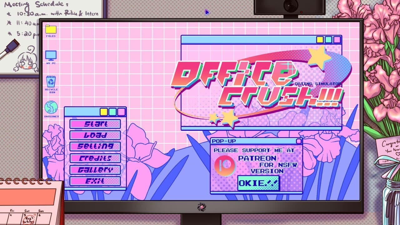 Office Crush Dating Simulator screenshot 1