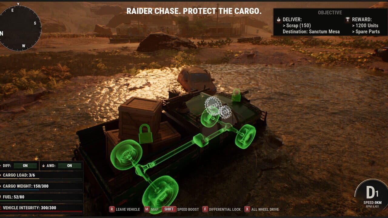 Cargo: Co-Op Delivery Simulator in Post Apocalyptic World screenshot 1