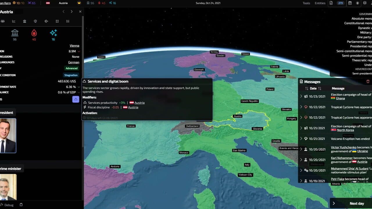 Terra Engine screenshot 1