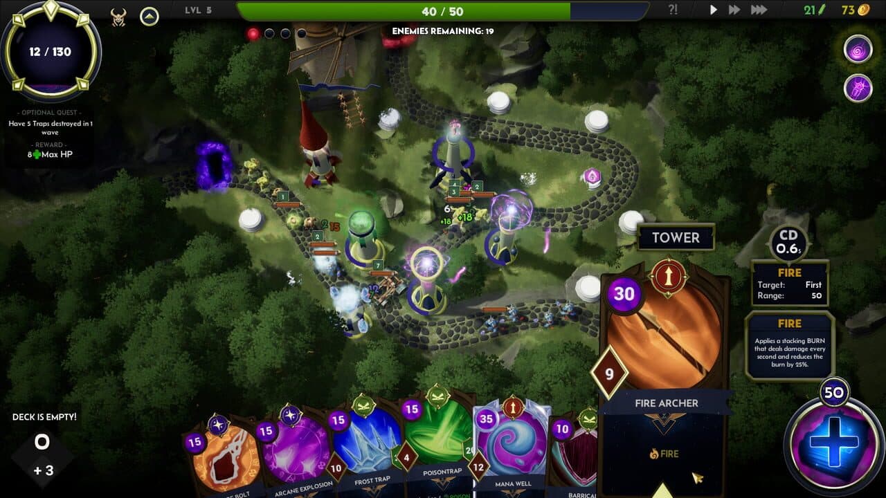 Deck vs. Doom screenshot 1