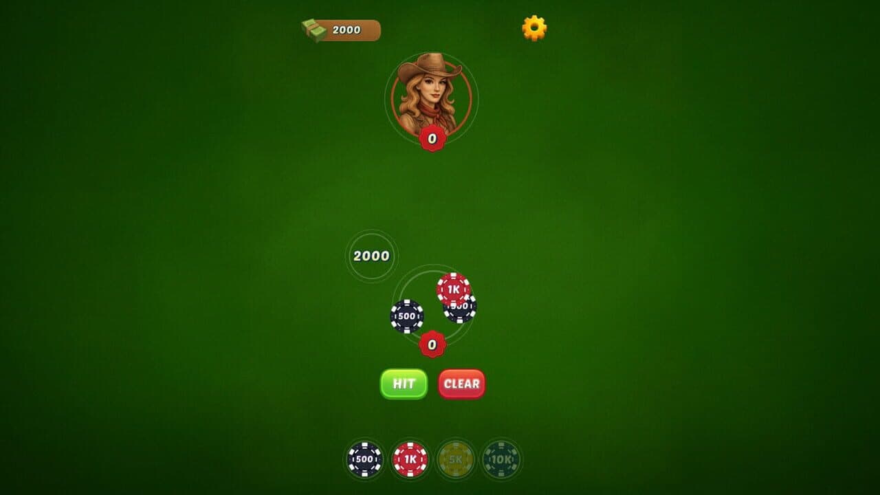 Blackjack Saloon screenshot 1