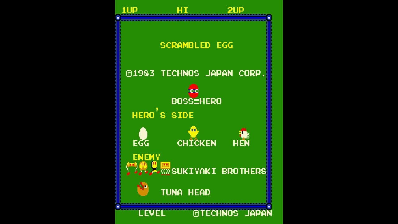 Arcade Archives: Scrambled Egg screenshot 1