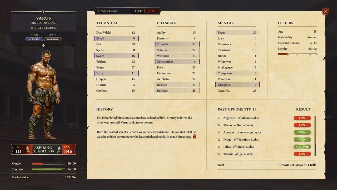 Gladiatorum: Sacramentum screenshot 1