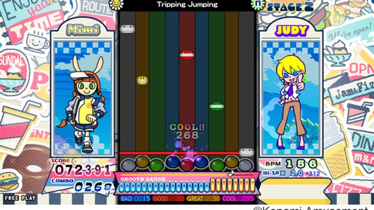 Pop'n Music Jam&Fizz screenshot 1