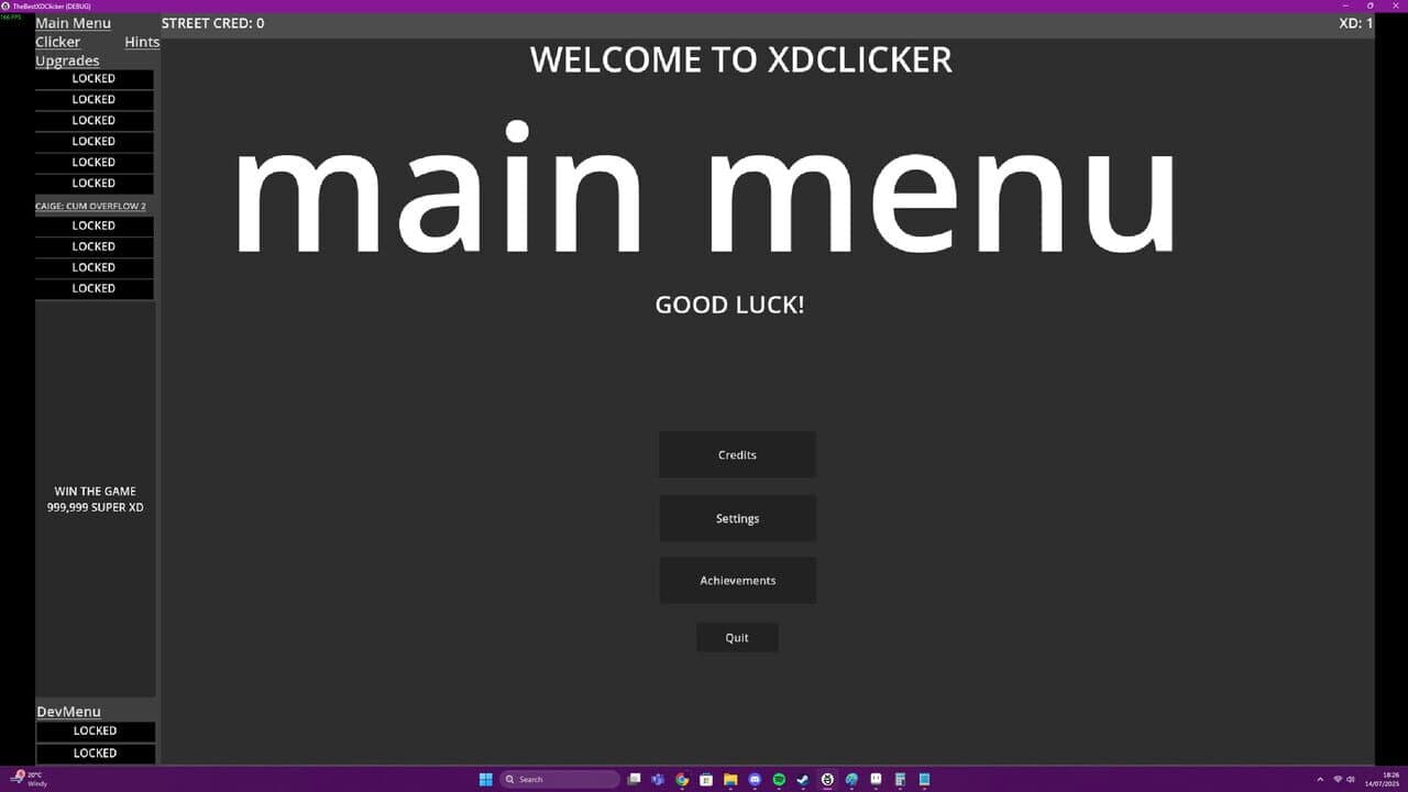 Xd Clicker screenshot 1