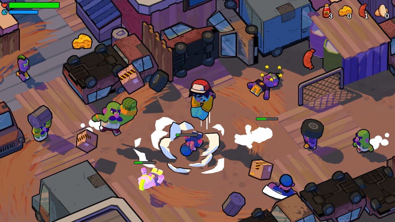 Punch Lunch: Foodtruck Fighter screenshot 1