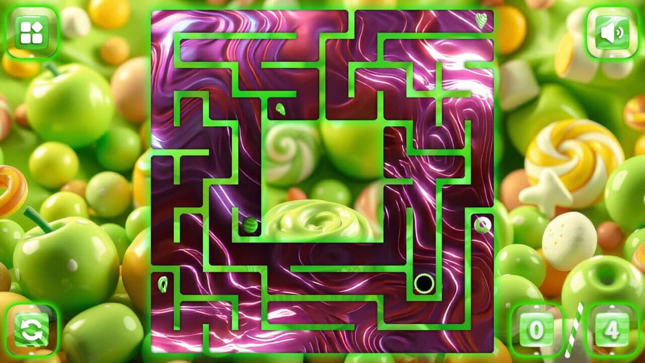 Sweetie Candy Maze: Green Apple thumbnail 2