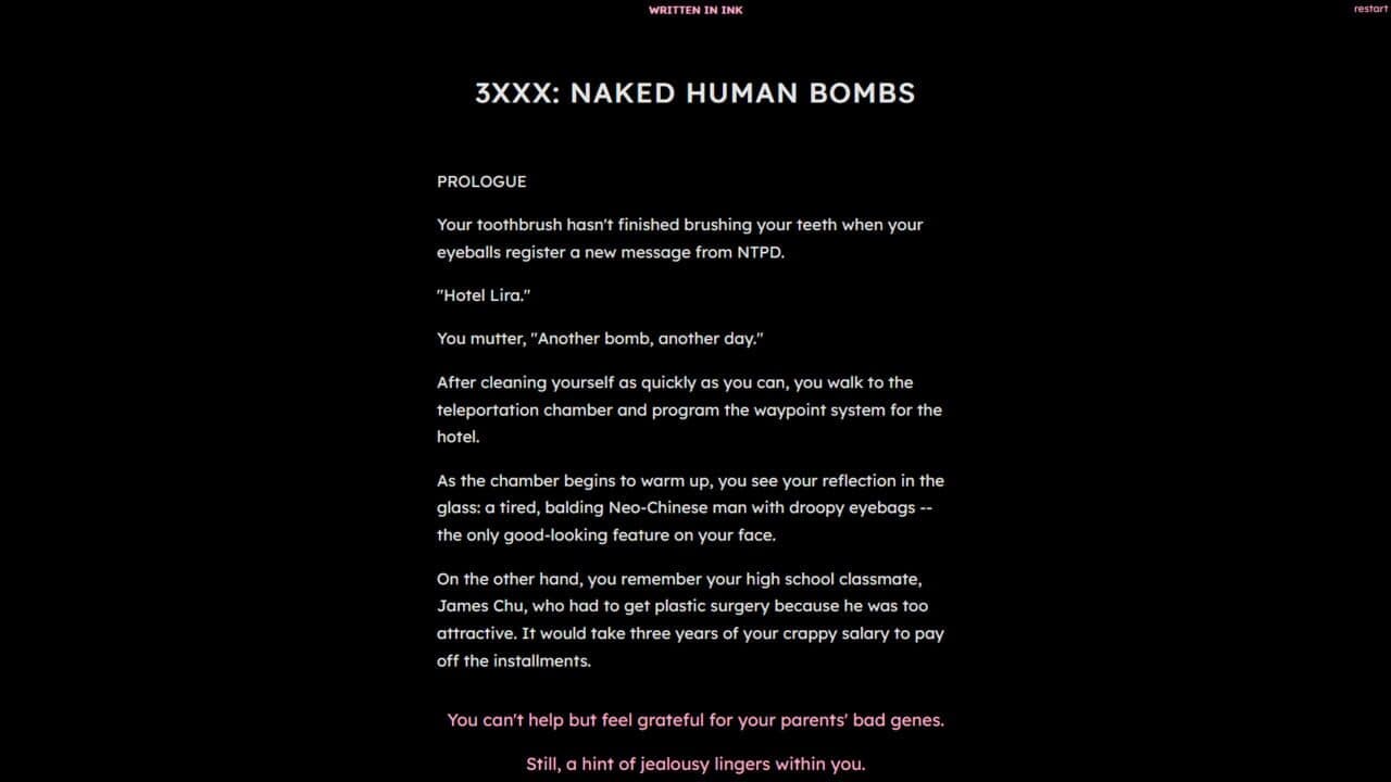 3XXX: Naked Human Bombs screenshot 1
