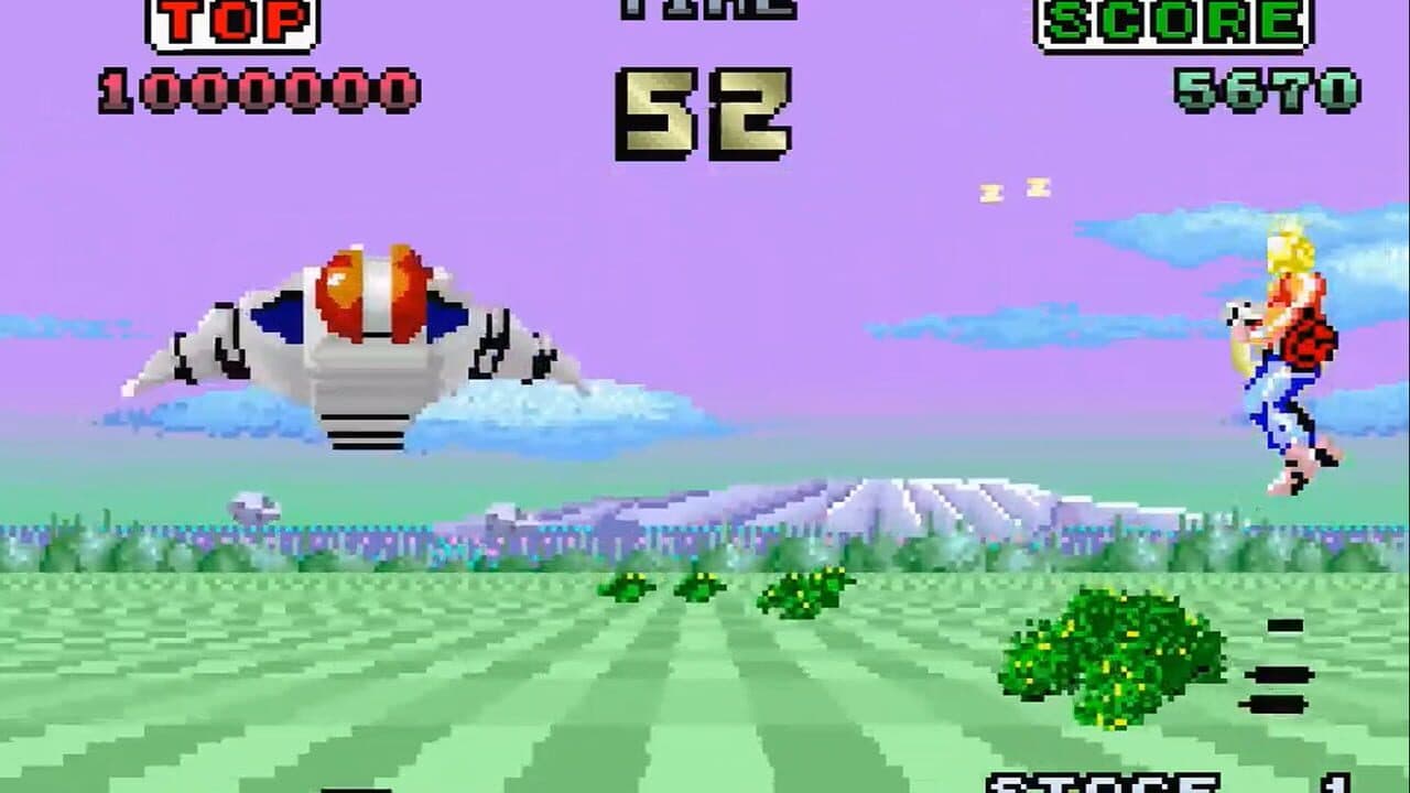 Space Harrier screenshot 1
