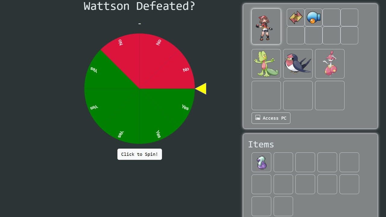 Pokemon Roulette screenshot 1