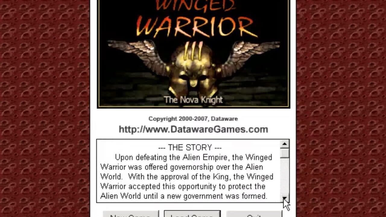Winged Warrior III: The Nova Knight screenshot 1