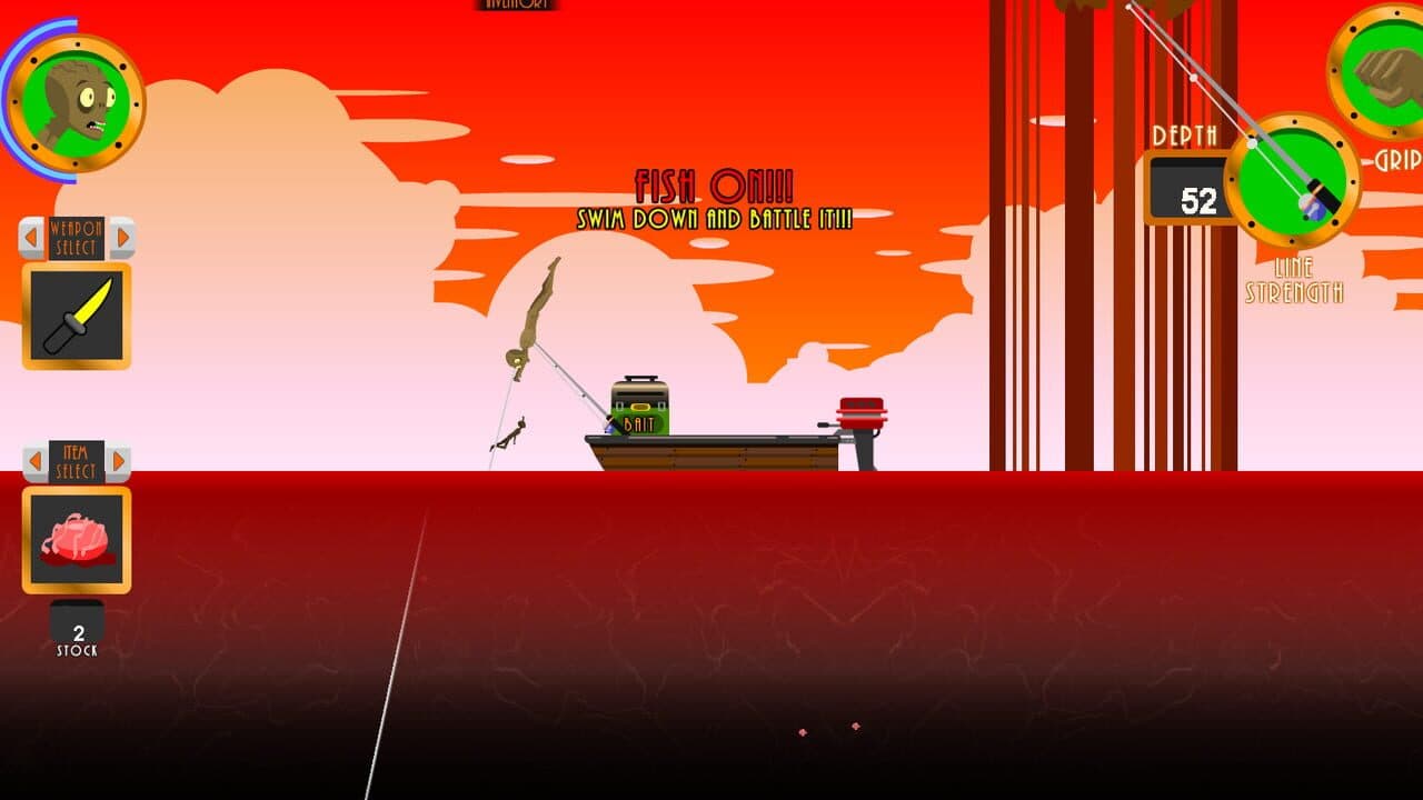Nightmare Fishing Tournament 2D screenshot 1