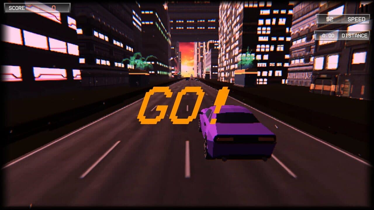 Drift Highway: Retro Console Edition screenshot 1