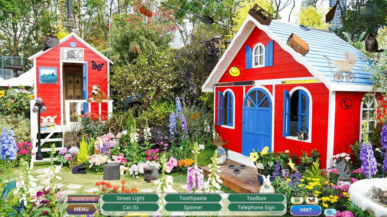 Peaceful Gardens 2: Cute Cats screenshot 1