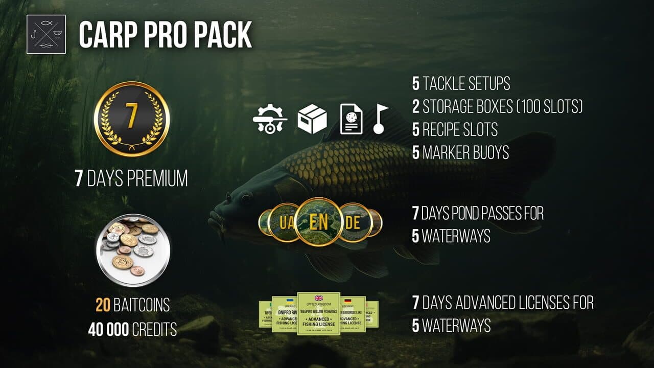 Fishing Planet: Carp Pro Pack thumbnail 2