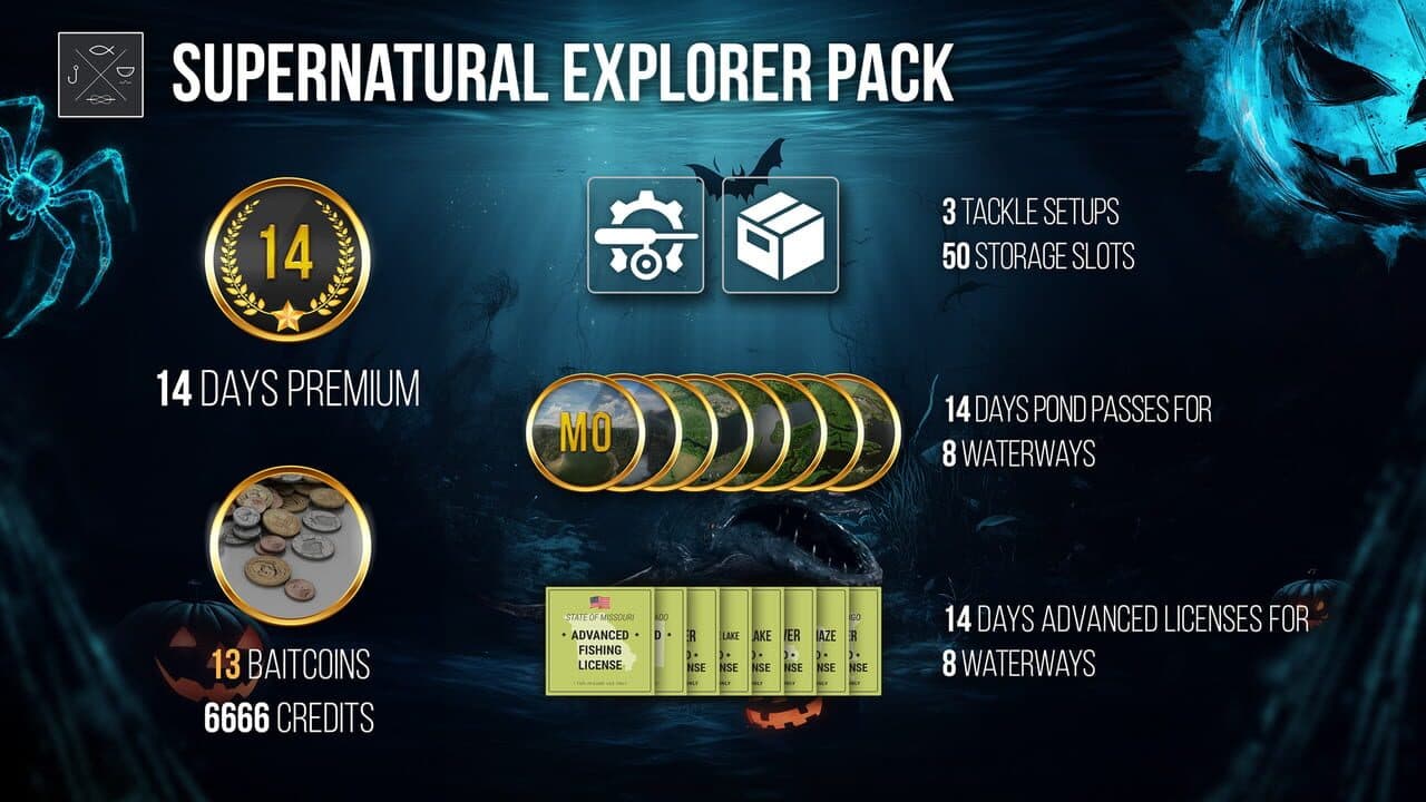 Fishing Planet: Supernatural Explorer Pack thumbnail 2