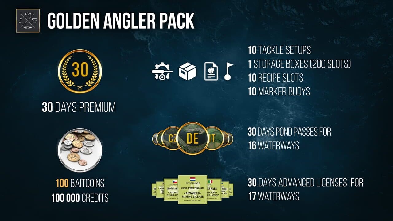 Fishing Planet: Golden Angler Pack thumbnail 3