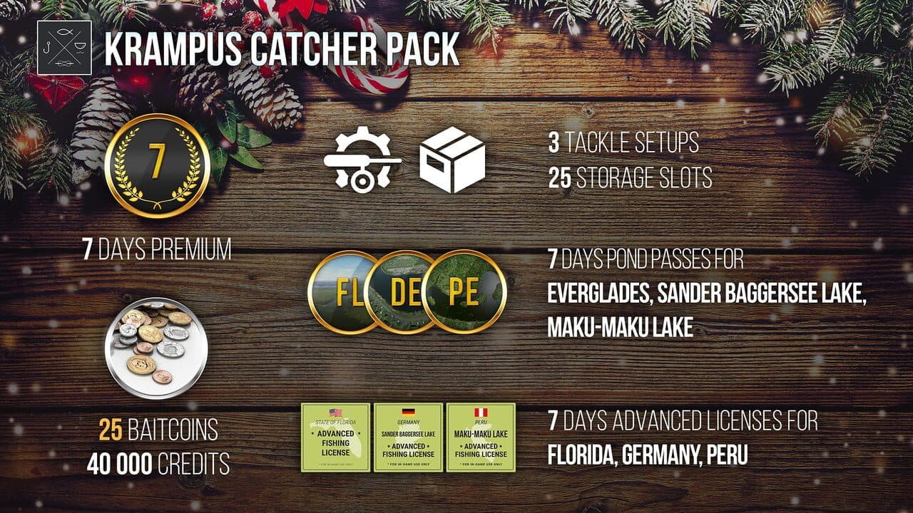 Fishing Planet: Krampus Catcher Pack thumbnail 2
