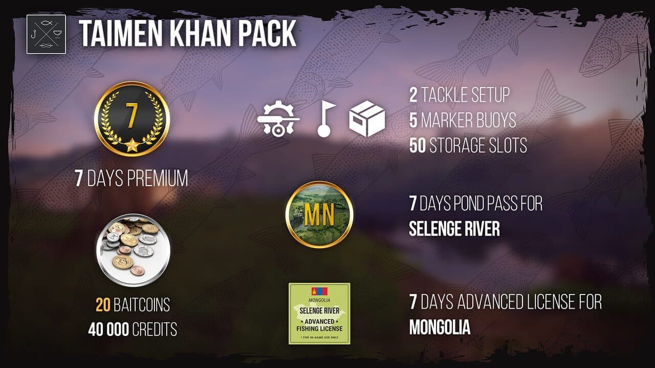 Fishing Planet: Taimen Khan Pack thumbnail 3