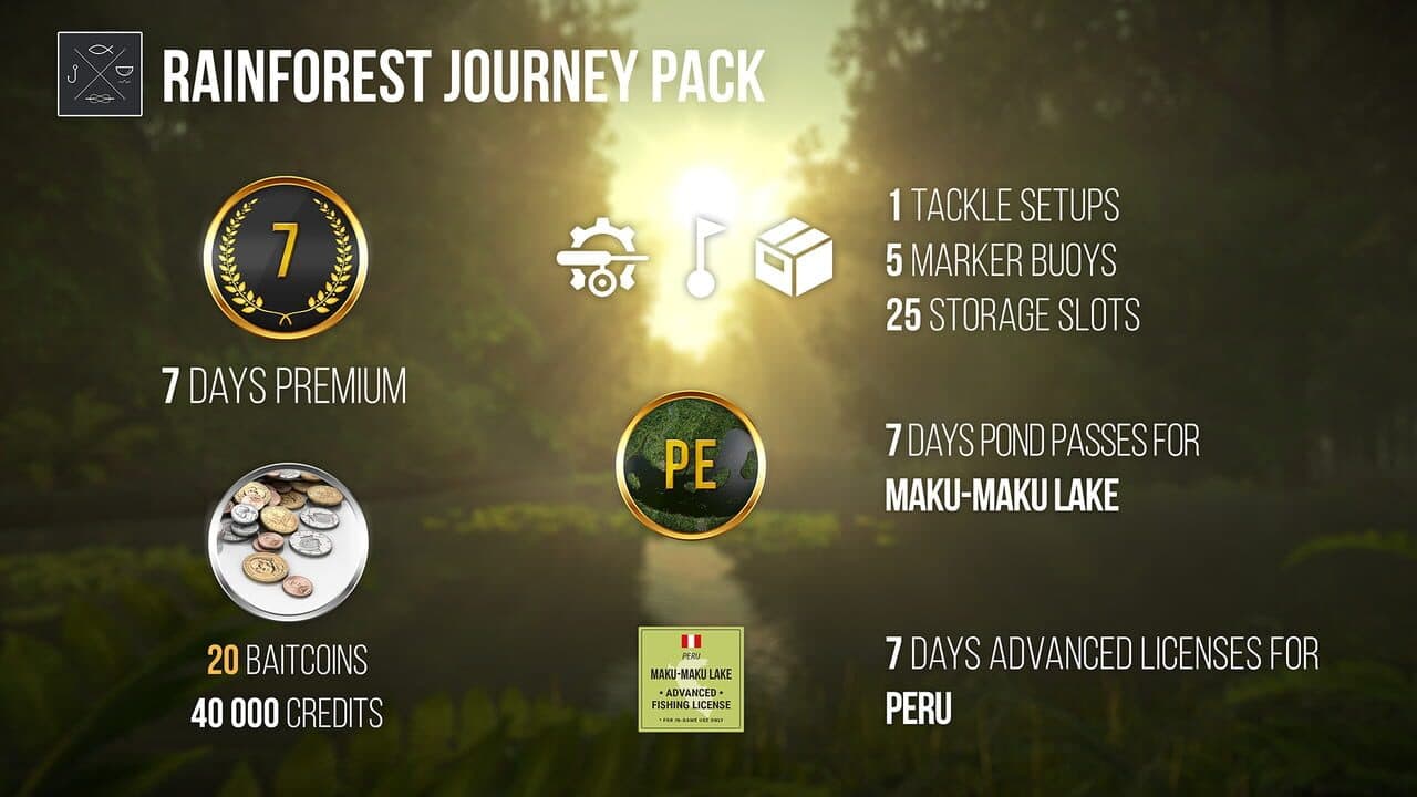 Fishing Planet: Rainforest Journey Pack thumbnail 2