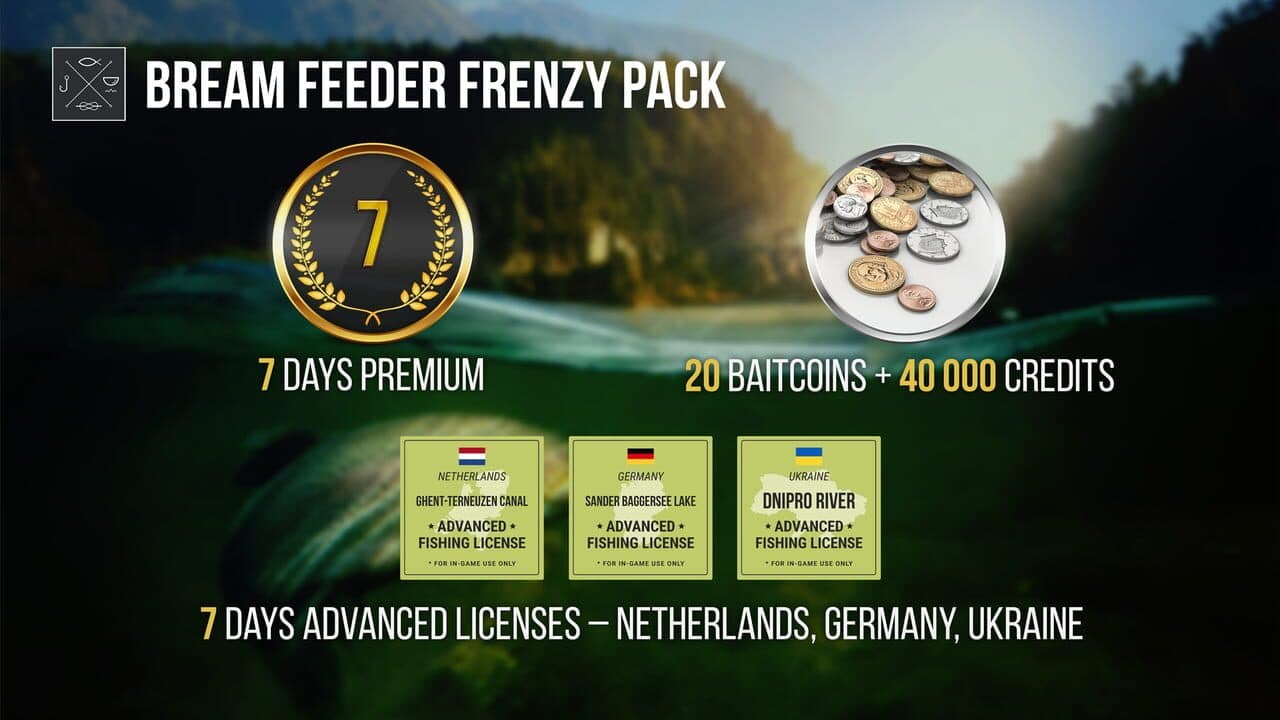 Fishing Planet: Bream Feeder Frenzy Pack thumbnail 2