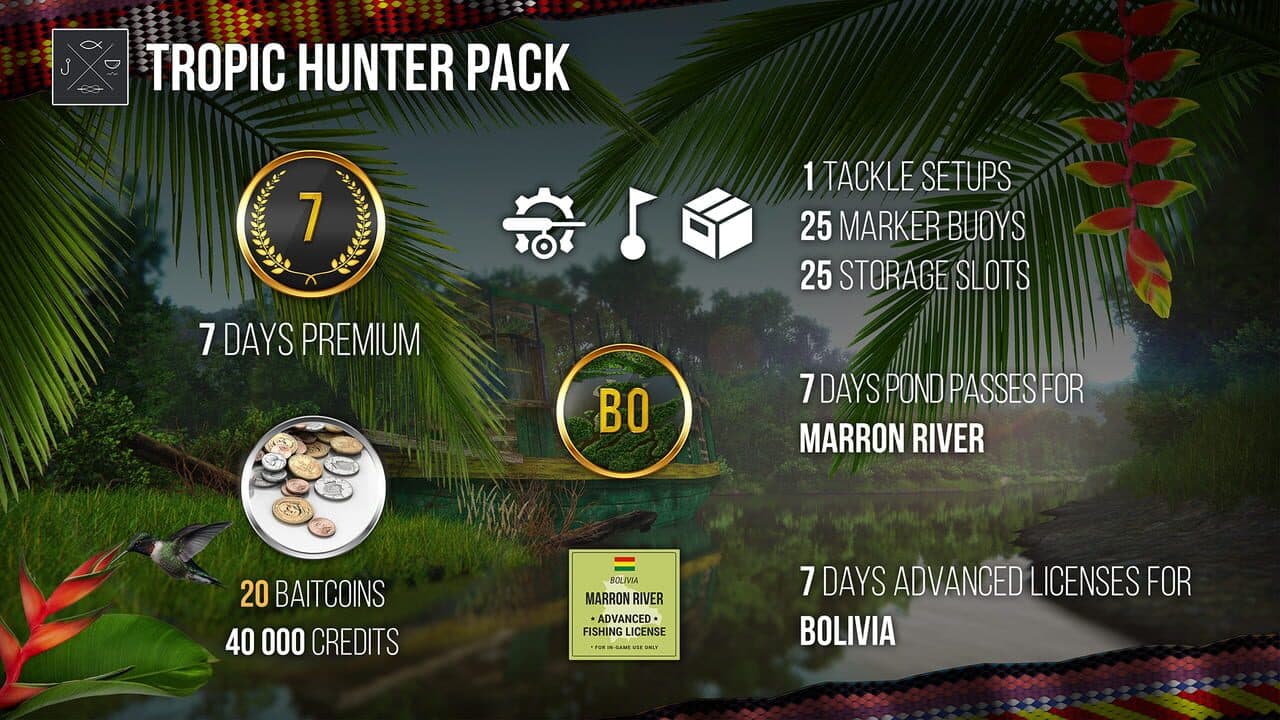 Fishing Planet: Tropic Hunter Pack thumbnail 3