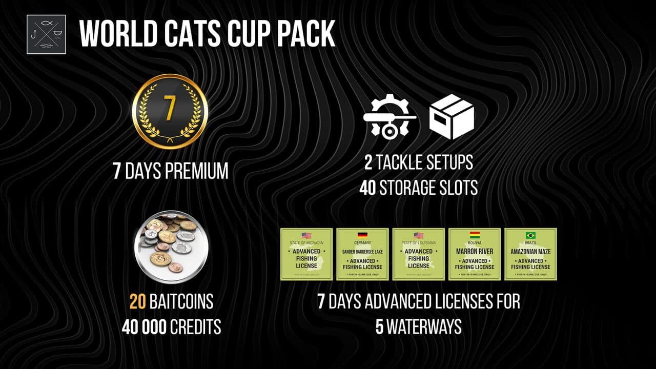 Fishing Planet: World Cats Cup Pack thumbnail 3