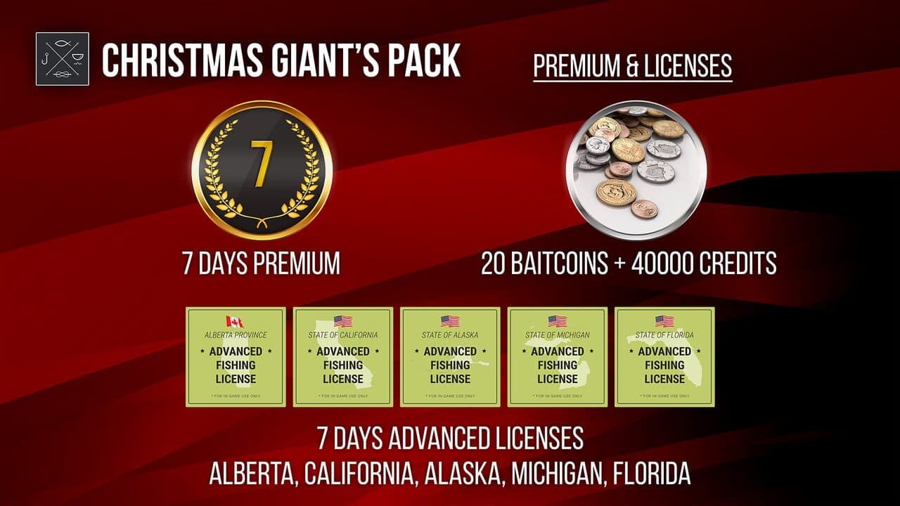 Fishing Planet: Christmas Giant's Pack thumbnail 3