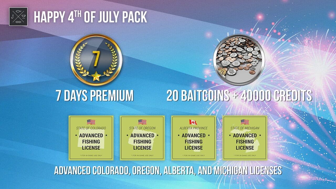 Fishing Planet: Happy 4th of July Pack! thumbnail 3