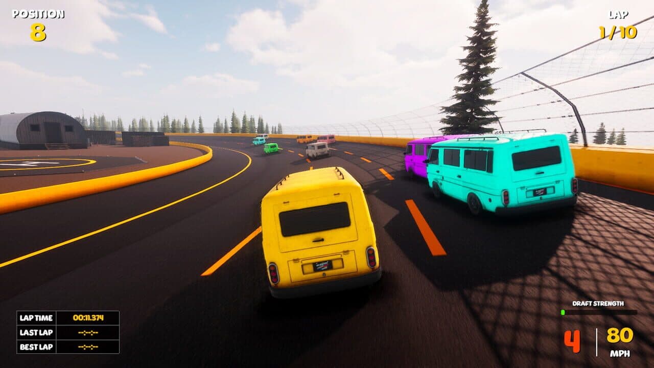Big Beautiful Van Derby Racing screenshot 1