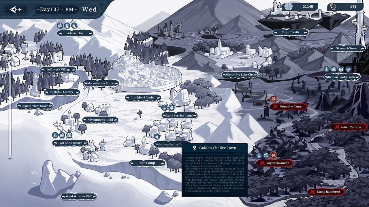The Noexistencen of Morphean Paradox: The Forest of Silver Shallots screenshot 1