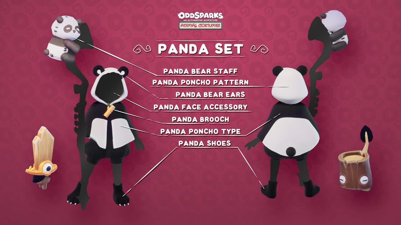 Oddsparks: An Automation Adventure - Animal Costumes Pack thumbnail 2