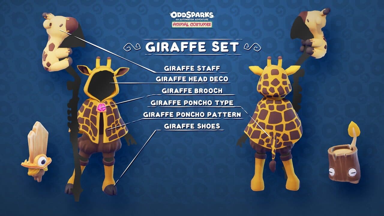Oddsparks: An Automation Adventure - Animal Costumes Pack thumbnail 4